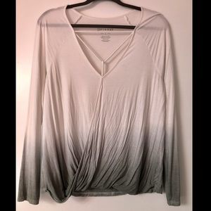 Ombré t-strap soft and sexy tee